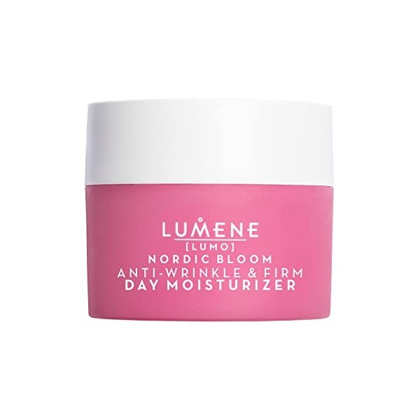 LUMENE Nordic Bloom [LUMO] Crème de Jour Anti-Rides & Fermeté au Complexe Pré-Rétinol, Vegan 50 ml