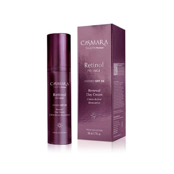 Casmara Retinol PROAGE - Crème de jour rénovatrice SPF50