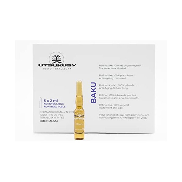 Ampoules Baku Retinol-like, Utsukusy cosmetics