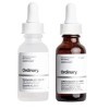 The New Ordinary Lot de 2 paquets de niacinamide 10 % + Zinc 1 % et solution de caféine 5 % + Sérum de contrôle de lhuile EG