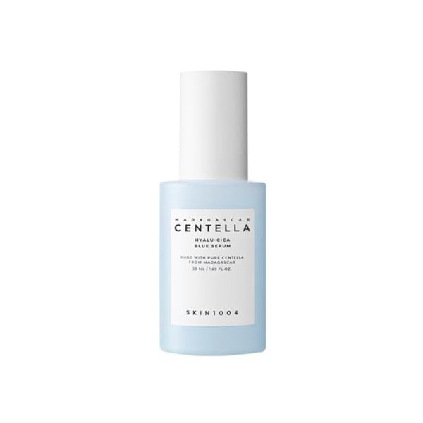 SKIN1004 Hyalu-CICA Blue Sérum 1,69 fl. oz 50 ml | 5 couches dacide hyaluronique Cica Niacinamide | Solutions multi-soins 