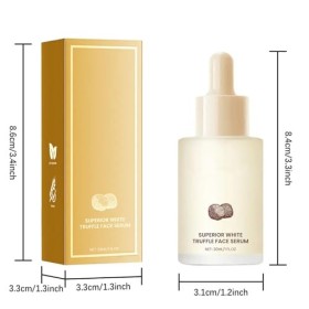 Dyceittdia 2pcs Sérum pour le Visage à la Truffe Blanche, Sérum Hydratante à la Truffe Blanche, Sérum Hydratant à la truffe B