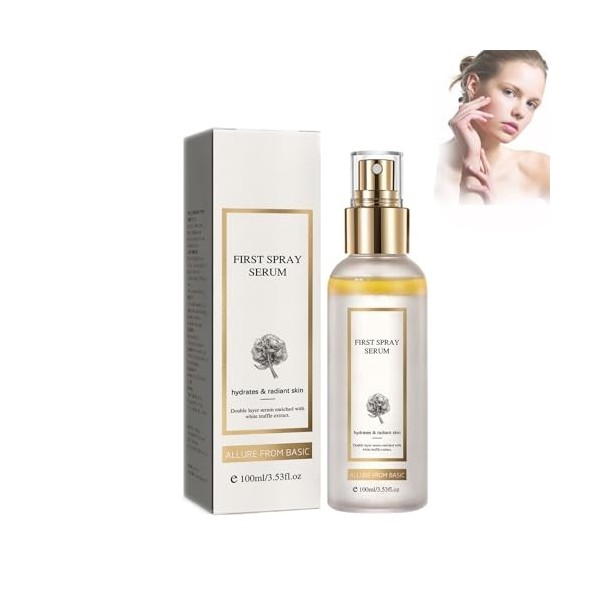 Mikabila 07, F 100ml White Truffle Moisturizing Mise Spray.Sérum Hydratant Glowing Mist All-In-One 100ml,éclaircissant Les T