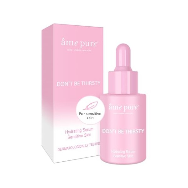 âme pure® Dont Be Thirsty Sérum – Hydratation intense pour une peau repulpée et soignée