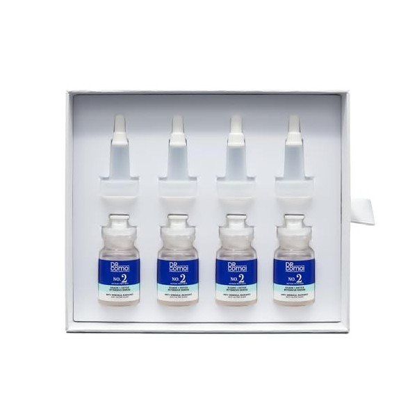 Dr. Comoi No.2 Shade + Detox Intensive Serum, concentré en ampoules avec effet anti-pollution et effet blanchissant, hypoalle