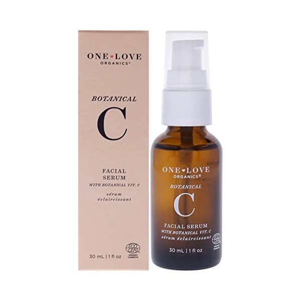 One Love Organics One Love Organics Botanical C Facial Serum For Women 1 oz Serum