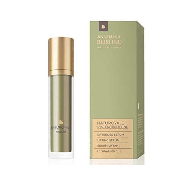 ANNEMARIE BÖRLIND Sérum Liftant NATUROYALE 50ml - Le sérum liftant a une action immédiate, Sans dérivés d’huiles minérales.