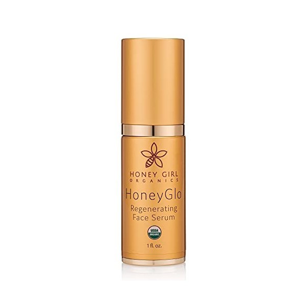 Honey Girl Organics Regenerating Face Serum, 1.0 Fluid Ounce by Honey Girl Organics, LLC