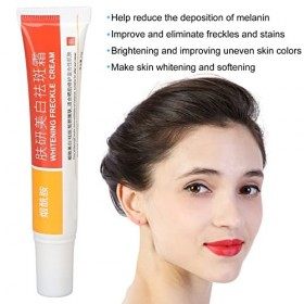 15g Crème pour éliminer Les Taches, Crème Correctrice Blanchissante éclaircissante pour la Décoloration des Taches de Couleur