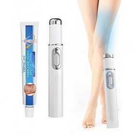 VeinsHealth Varicose Veins Blue Light Therapy,Stylo Anti-varicos Denlèvement de Veine,stylo de veines variqueuses de thérapi