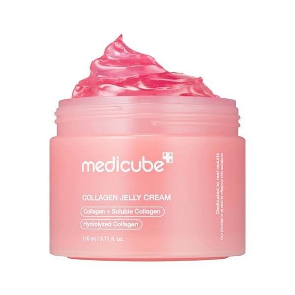 Medicube Crème à la gelée de collagène - Niacinamide et collagène hydrolysé lyophilisé - Augmente lhydratation de la barrièr