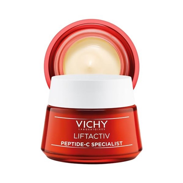 Vichy, Liftactiv, Crème de Jour Anti-Âge Collagen Specialist, Lisse & Repulpe, Enrichi en Collagène, Pour tous Types de Peau,