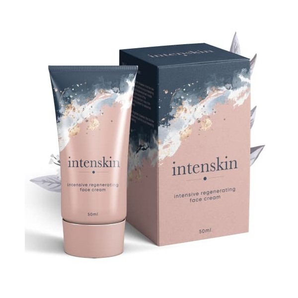 INTENSKIN - Crème pour le visage régénérante intensive - Effet anti-âge - Collagène, vitamine E, vitamine C, Acide Hyaluroniq