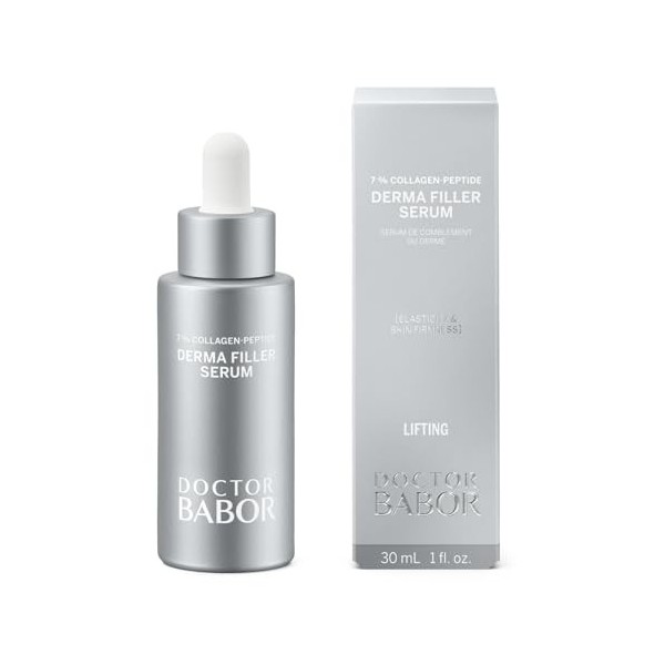 DOCTOR BABOR Lifting Derma Filler Sérum, complexe de peptide de collagène, teint plus ferme et plus lisse, acide hyaluronique