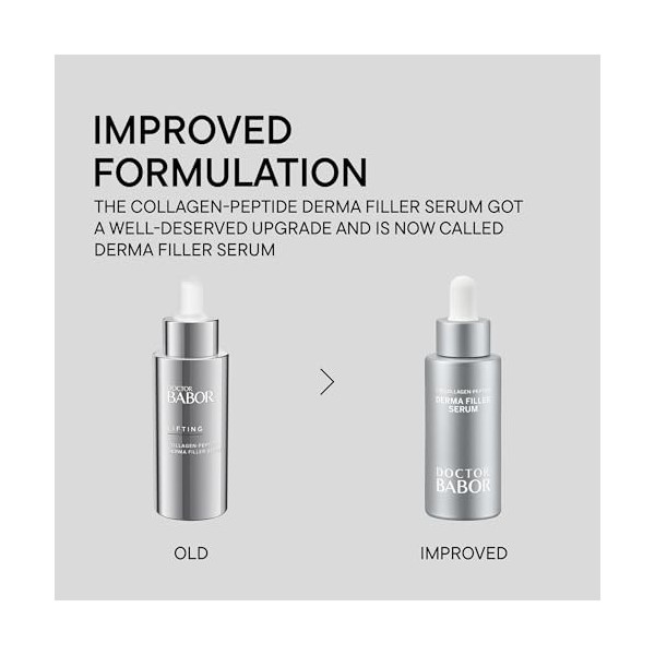 DOCTOR BABOR Lifting Derma Filler Sérum, complexe de peptide de collagène, teint plus ferme et plus lisse, acide hyaluronique