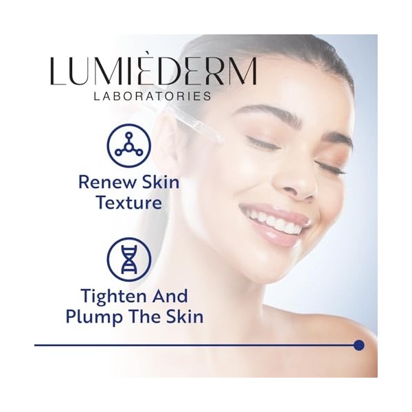 LUMIÉDERM LABORATORIES Sérum anti-âge Matrixyl des laboratoires Lumiéderm pour lisser les ridules et renouveler la texture de