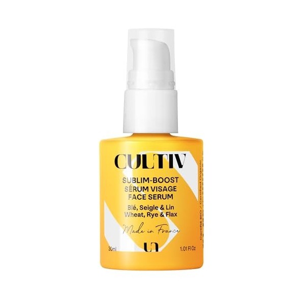 Cultiv - Sérum anti-rides 30ml - Pour peaux matures - Booste le collagène, lisse les rides, régénère en profondeur - 99% Ingr