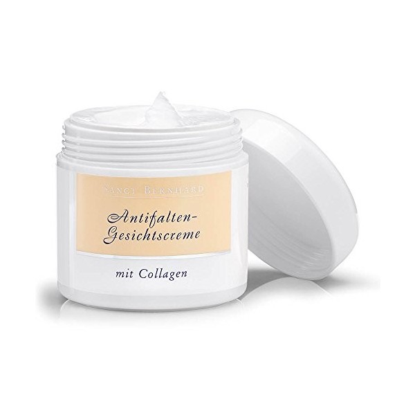 Sanct Bernhard Crème visage anti-rides au collagène 100 ml