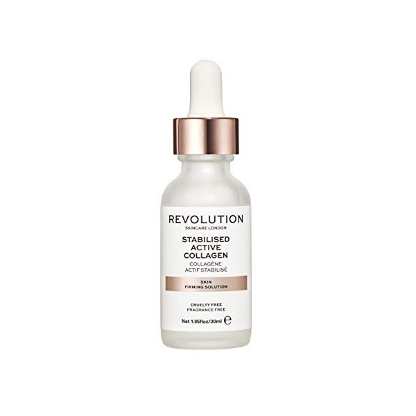 Revolution Skincare London, Stabilised Active Collagen, Skin Firming Solution, Sérum, 30ml