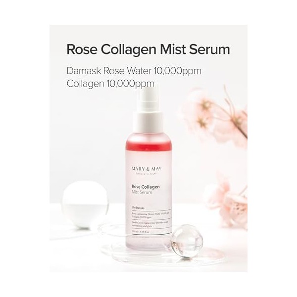 [Mary & May] Sérum au collagène rose 100 ml