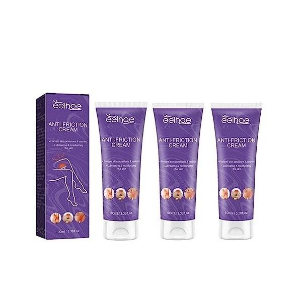 Crème Anti Friction Cuisse, 1/2/3pcs Stick Anti Frottement, Crème Anti Frottement Stick, Creme Anti Frottement Cuisse, Creme 