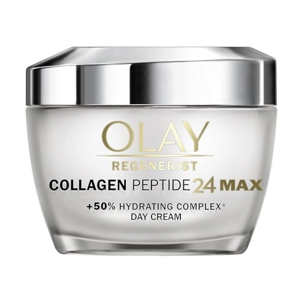 Olay Crème pour le visage Collagen Peptide 24 MAX avec peptide de collagène et niacinamide, 50 ml