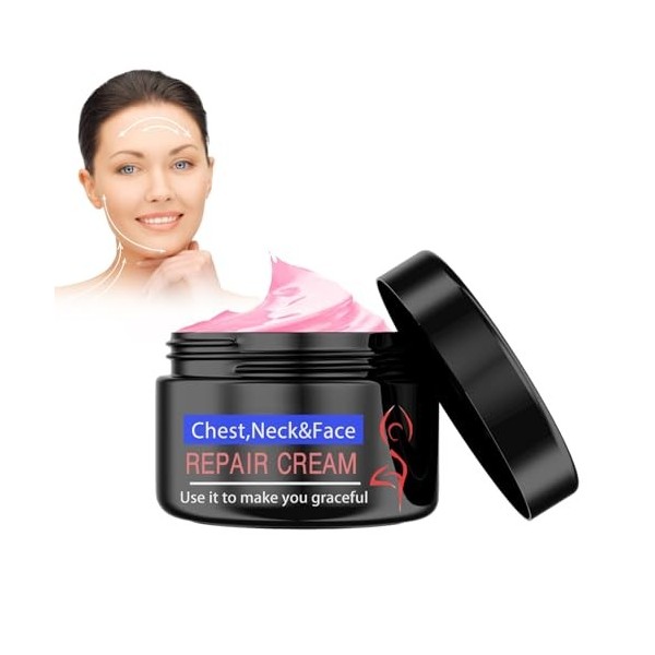 Crème Anti-Double Menton, 50 G Crème Raffermissante Et Réparatrice Pour La Peau Crème Raffermissante Anti-Âge Pour Le Visage,