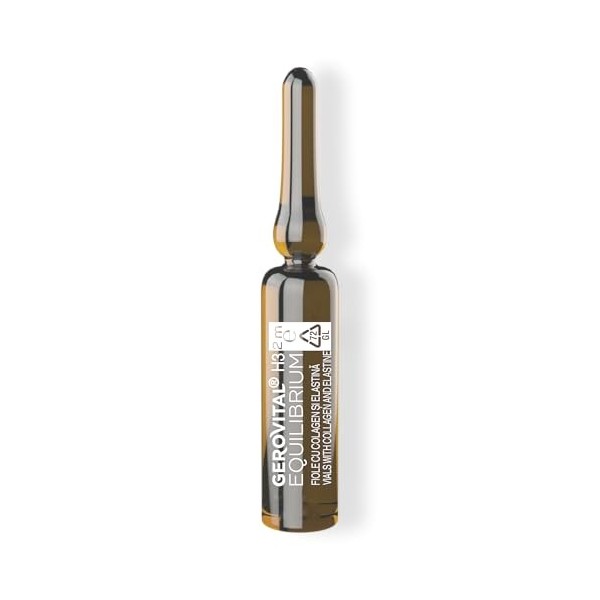 Ampoules avec 12% de collagène et délastine | Sérum hydratant et anti-rides intensif | Protection antioxydante | Produit pro