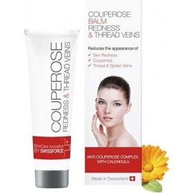 Baume Couperose 30 ml – contre les rougeurs cutanées et les varicosités - Complexe Anti-couperose avec Calendula - fabriqué e