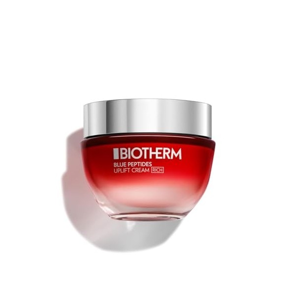 Biotherm, Blue Peptides Uplift Crème Anti-Âge Riche, Nourrit & Raffermit, Enrichie en Plancton de Vie & Collagène, Pour Tous 