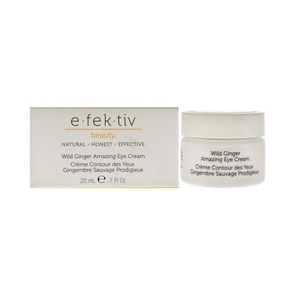 e.fek.tiv beauty Wild Ginger Amazing Eye Cream – Collagen Booster – Hydrating & Moisturizing Cream – Brightening Eye Cream - 