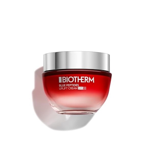 BIOTHERM - Blue Peptides Uplift Crème Jour Anti-Âge et Fermeté SPF30 - Anti-Rides - Haute Protection Solaire - Enrichi En Pep