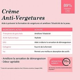 Suavinex, Crème anti-vergetures pour femme enceinte, 500 ml, Prévient la formation de vergetures et améliore lélasticité, Ad