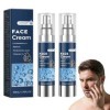 2 Pièces Crème Pour Le Visage Des Hommes, Hydratant Pour La Peau Des Hommes, Crème Anti-âge Pour Le Visage Des Hommes, Lotion