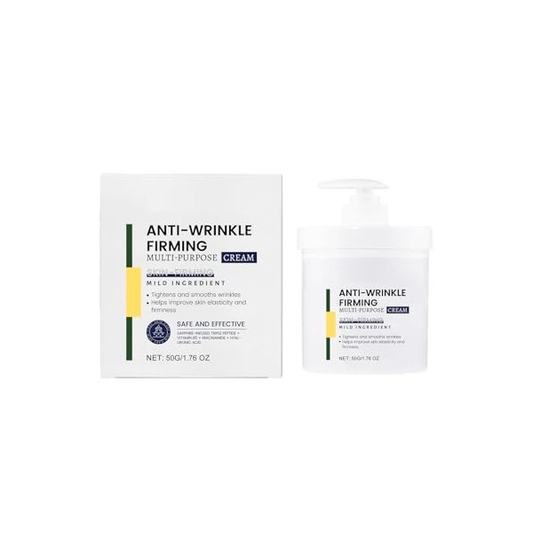 ème de Raffermissante, Soin Anti-âge Raffermissant, Sérum Raffermissant Pour La Peau, Firming Cream, Avec Niacinamide et Acid