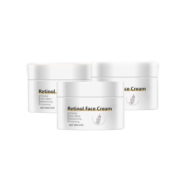 Crème au rétinol pour le visage, crème hydratante au rétinol pour le visage, crème au rétinol pour les rides, crème hydratant