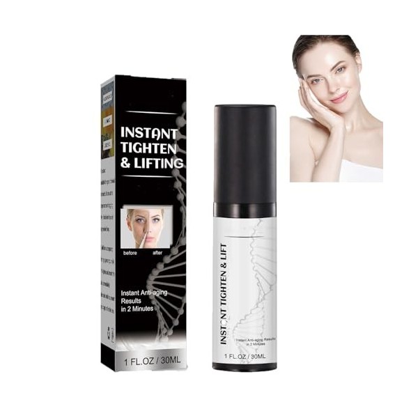 Crème lifting instantanée pour le visage, crème anti-âge pour le visage pour raffermir la peau, ridules, anti-cernes et anti-