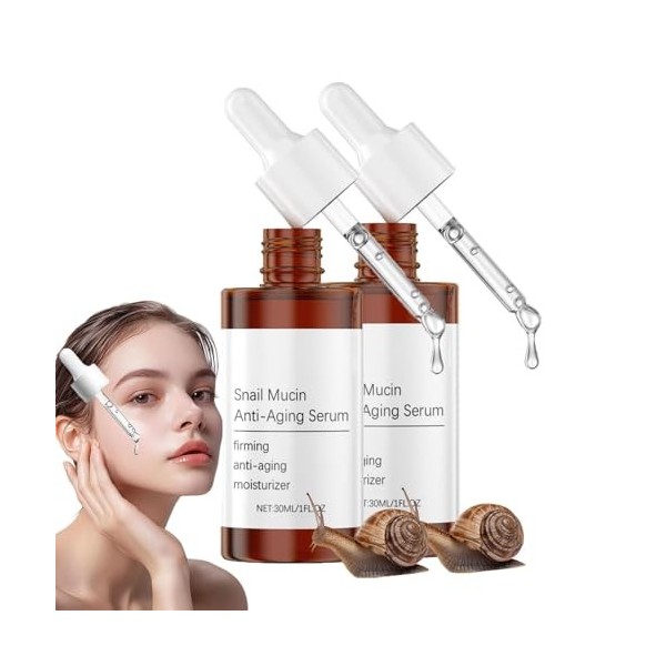 Snail Mucin Power Face Serum,Sérum hydratant pour le visage,Soin de soi,Beauté coréenne,Vegan Mucin Peptide 8 Serum,Alltimate