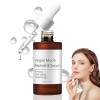 Sérum végétalien Mucin Peptide 8, crème formulée Vegan Mucin Peptide 8, raffermissant, anti-âge, hydratant, sérum anti-imperf