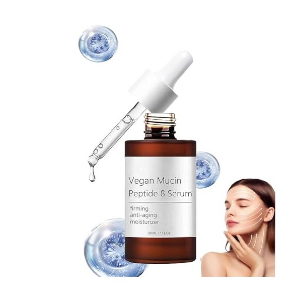 VUIPAJQC 2025 Nouvelle Formule Crème Vegan Mucin Peptide 8, Crème Vegan Mucin Peptide 8, Formule Crème Vegan Mucin Peptide 8,