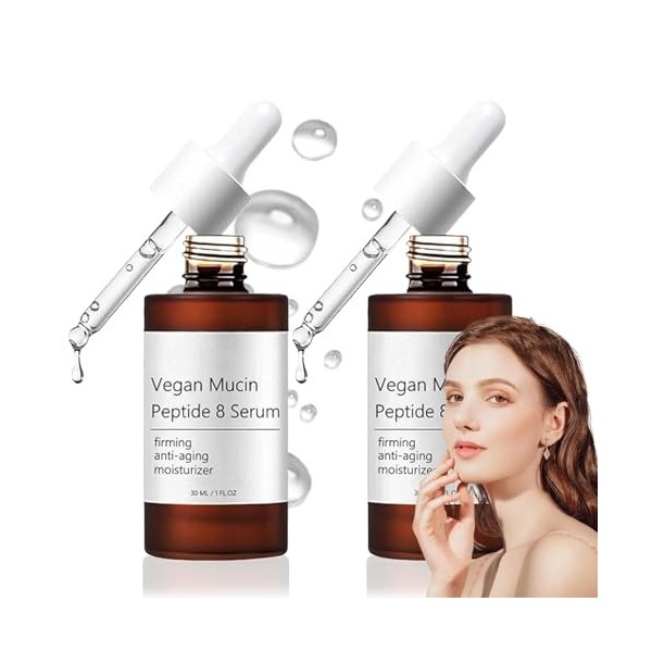 VUIPAJQC 2025 Nouvelle Formule Crème Vegan Mucin Peptide 8, Crème Vegan Mucin Peptide 8, Formule Crème Vegan Mucin Peptide 8,