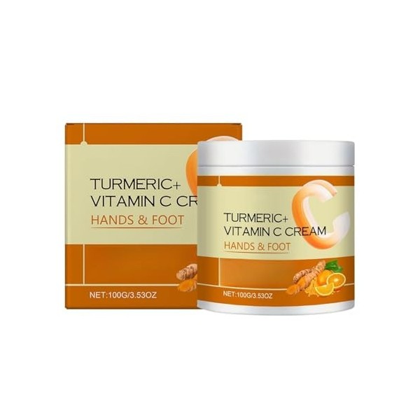 Crème visage au curcuma crème anti-âge raffermissante et liftante lotion corporelle au curcuma entièrement naturel pour le vi