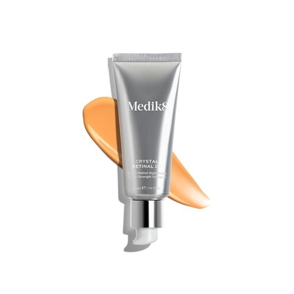 Medik8 Crystal Retinal 20 - Sérum de Nuit Anti-Âge au Rétinal - 0,2% de Concentré de Rétinal - 11x plus Rapide que le Rétinol