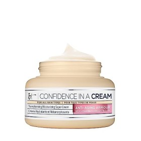 IT Cosmetics, Confidence In A Cream Supercharged, Crème Hydratante, Anti-Âge & Métamorphosante, Enrichie en Niacinamide, Pour