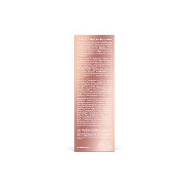 FOREO SUPERCHARGED Sérum raffermissant triple action - Gel conducteur - Acide hyaluronique et squalane - Sérum hydratant visa