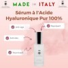 Palazzo Rosa Sérum Visage Acide Hyaluronique Pur 30 ML – Sérum Visage Anti-rides Anti-imperfections Produits de Soins pour Ho