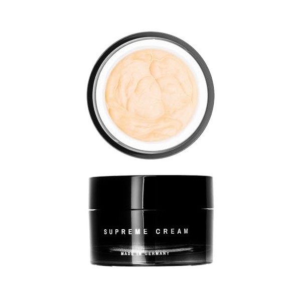 MGM Cosmetics SUPREME CREAM Crème visage haute performance – Action rapide, effet X3 sur la visibilité des rides, contient du