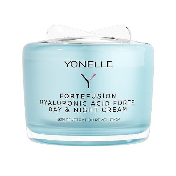 YONELLE FORTEFUSION Crème pour le visage pour femme à lacide hyaluronique - Soin du visage hydratant intense - Crème hydrata