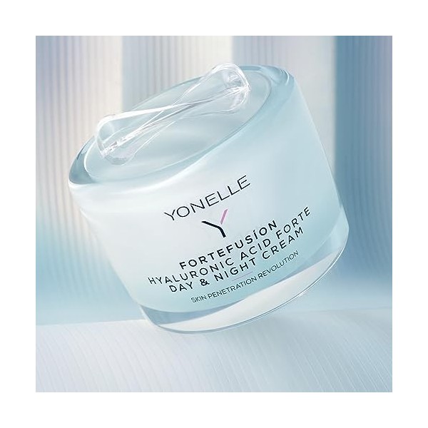 YONELLE FORTEFUSION Crème pour le visage pour femme à lacide hyaluronique - Soin du visage hydratant intense - Crème hydrata