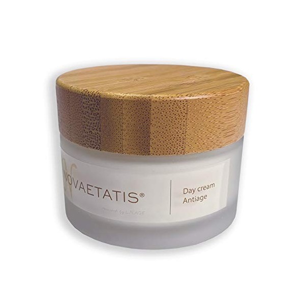 Novaetatis crème de jour 50 ml - Crème hydratante pour le visage à lacide glucuronique et aux cellules souches de la vigne r